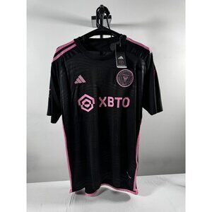 Inter Miami Messi #10 Jersey Black 2023 Adidas AEROREADY Size XL BNWT Slim Fit